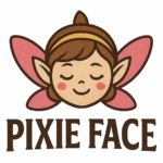 pixie face logo for face painting